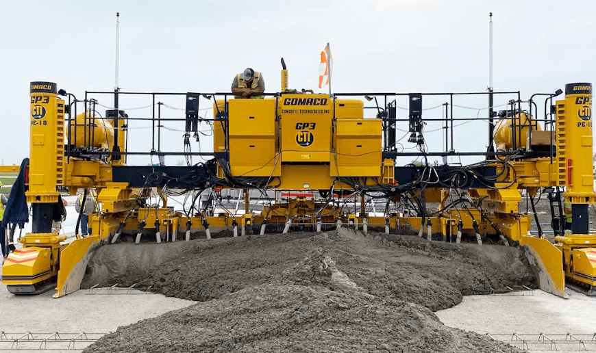 Slipform Pavers: A Versatile Piece of Industrial Equipment