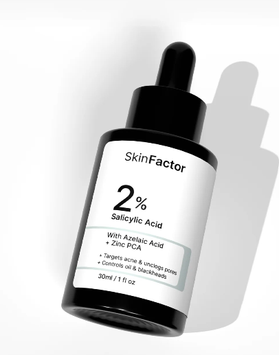 Skin Factor Salicylic Acid Serum: Benefits for Pores and Acne-Prone Skin