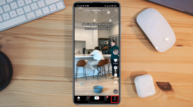 Using a Saved Image to Find a TikTok Account by Picture