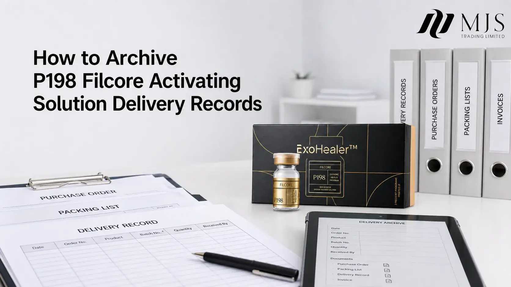 How to Archive P198 Filcore Activating Solution Delivery Records