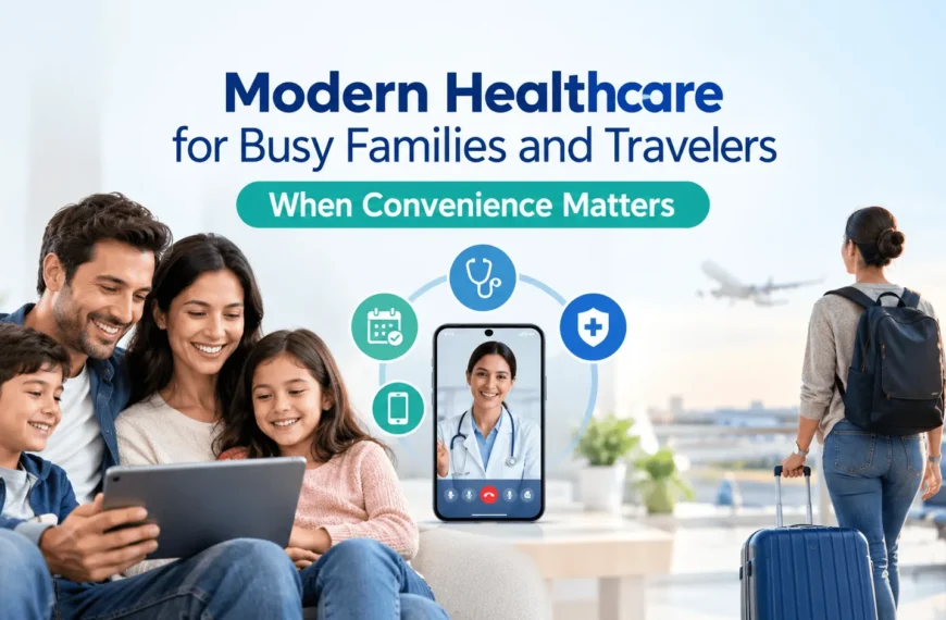 Modern Healthcare for Busy Families and Travelers: When Convenience Matters