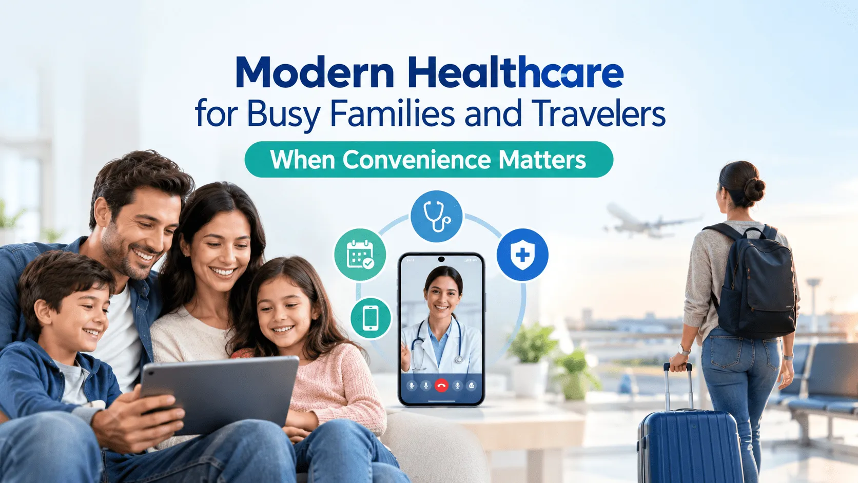 Modern Healthcare for Busy Families and Travelers: When Convenience Matters